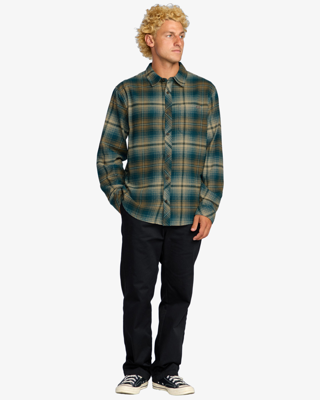 CAMISA COASTLINE FLANNEL BILLABONG thumbnail 2