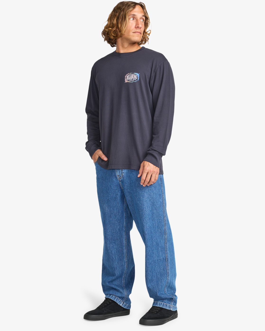 T-SHIRT LS THE BAY BILLABONG thumbnail 2