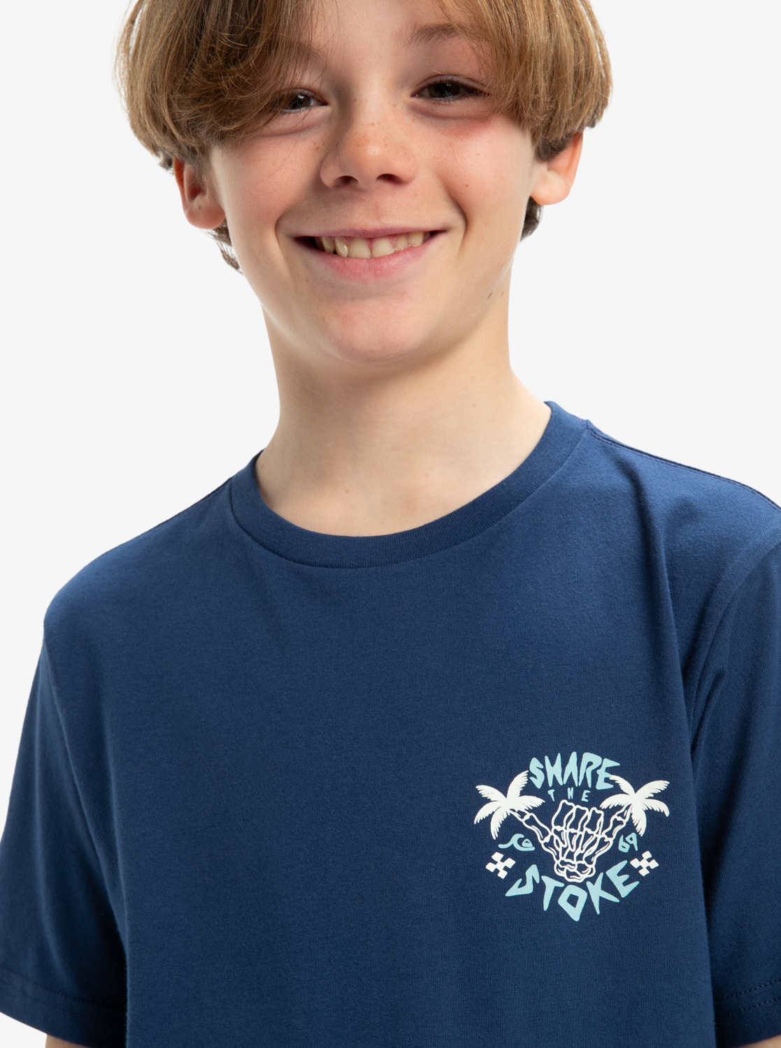 T-SHIRT EV SHARE THE STOKE QUIKSILVER thumbnail 3