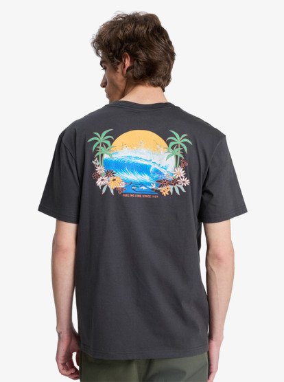 T-SHIRT EV BARREL PARADISE QUIKSILVER thumbnail 4