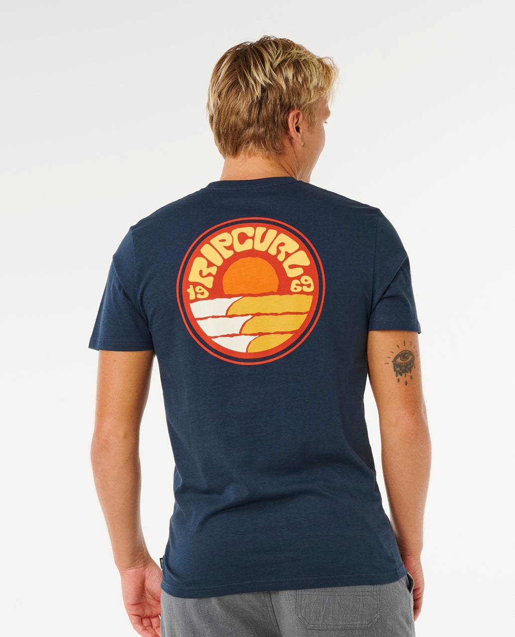 T-SHIRT PACIFIC RINSE STACKED RIP CURL thumbnail 2