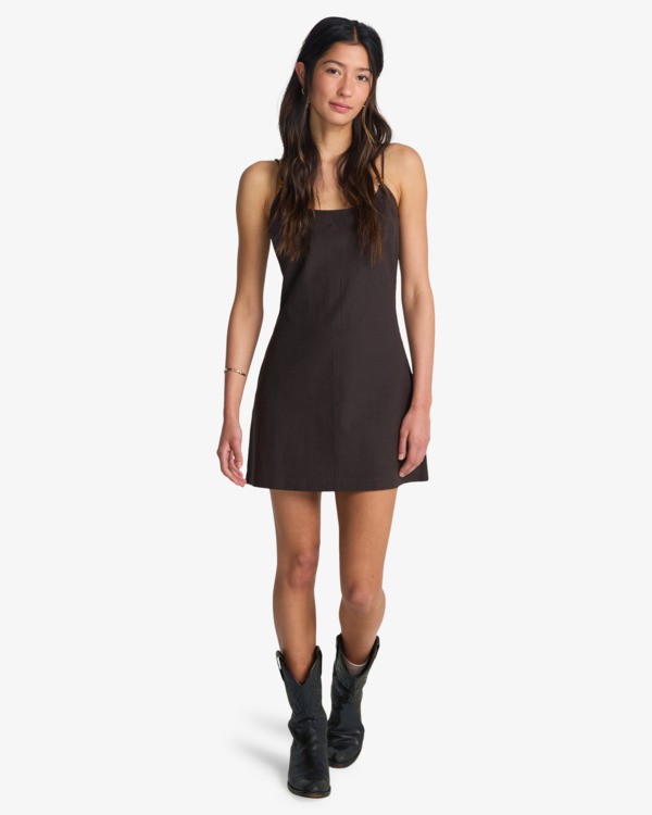VESTIDO MIDNIGHT WAVE MINI BILLABONG thumbnail 2
