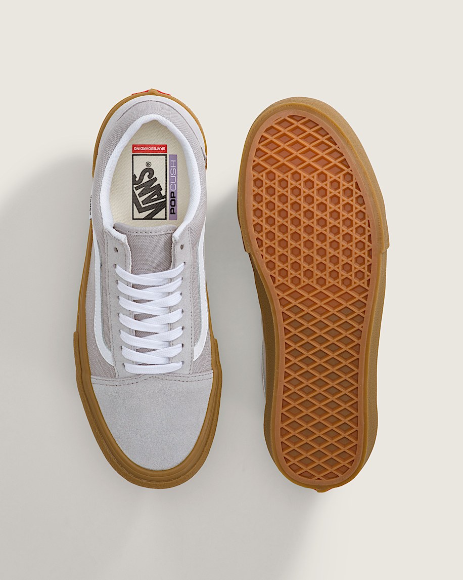 OLD SKOOL CREPE LIGHT GRAY/GUM VANS thumbnail 3