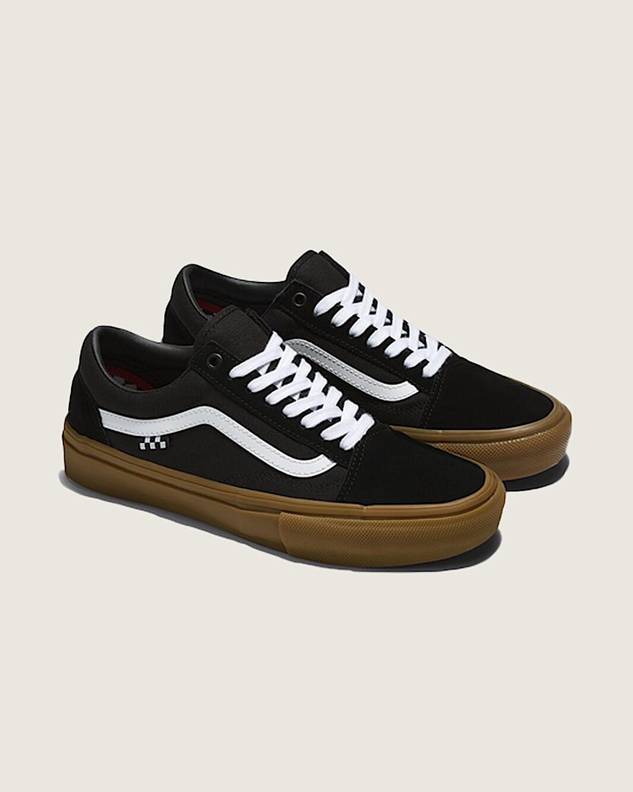 SKATE OLD SKOOL BLACK/GUM/WHITE VANS thumbnail 2