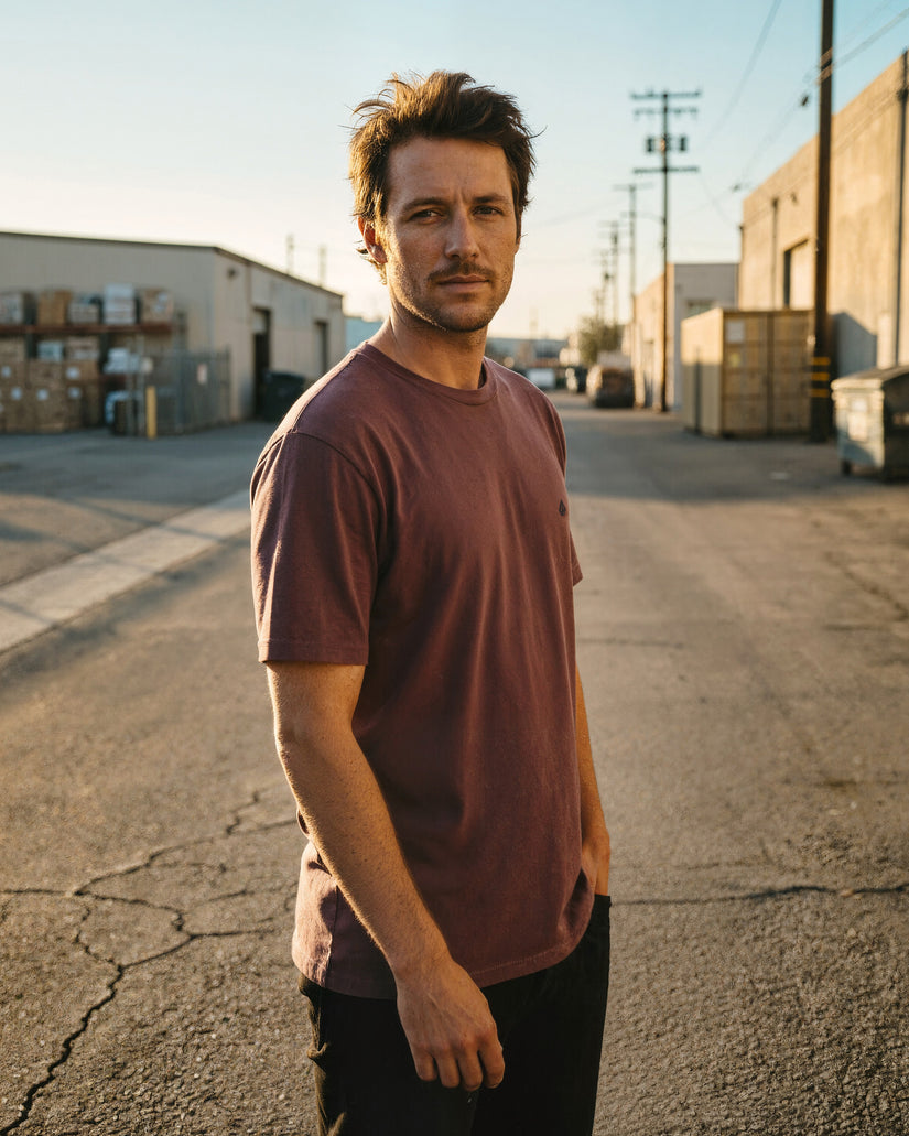 T-SHIRT STONE BLANKS VOLCOM