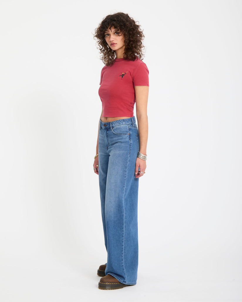 CALÇAS STONED BOYFRIEND LOW RISE VOLCOM thumbnail 11