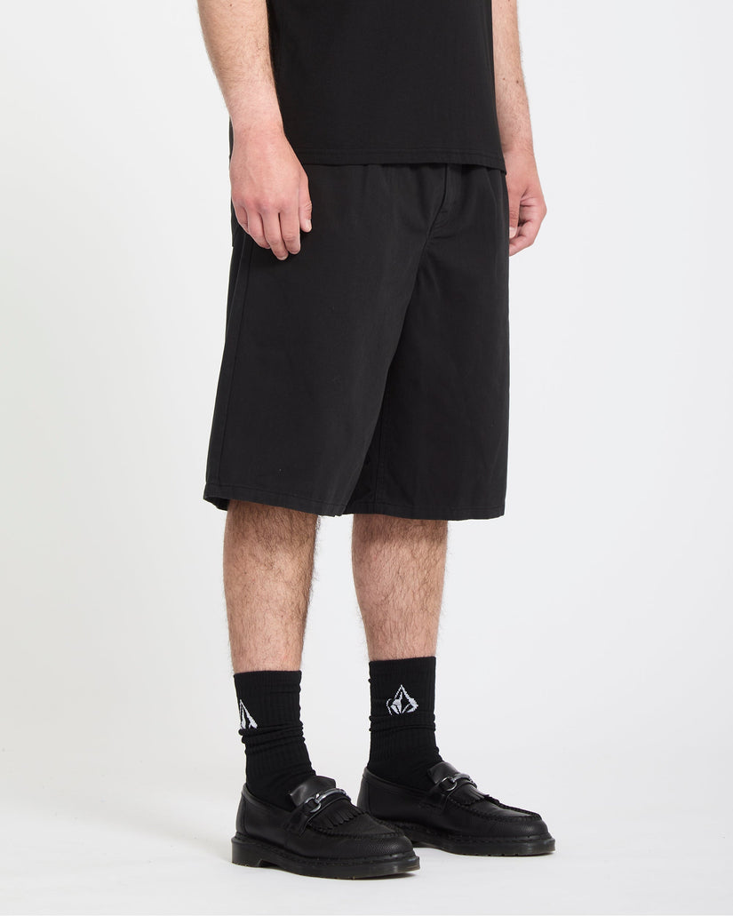 WALKSHORTS CHILLOW PLEAT 24" ELASTICATED WAIST VOLCOM thumbnail 3