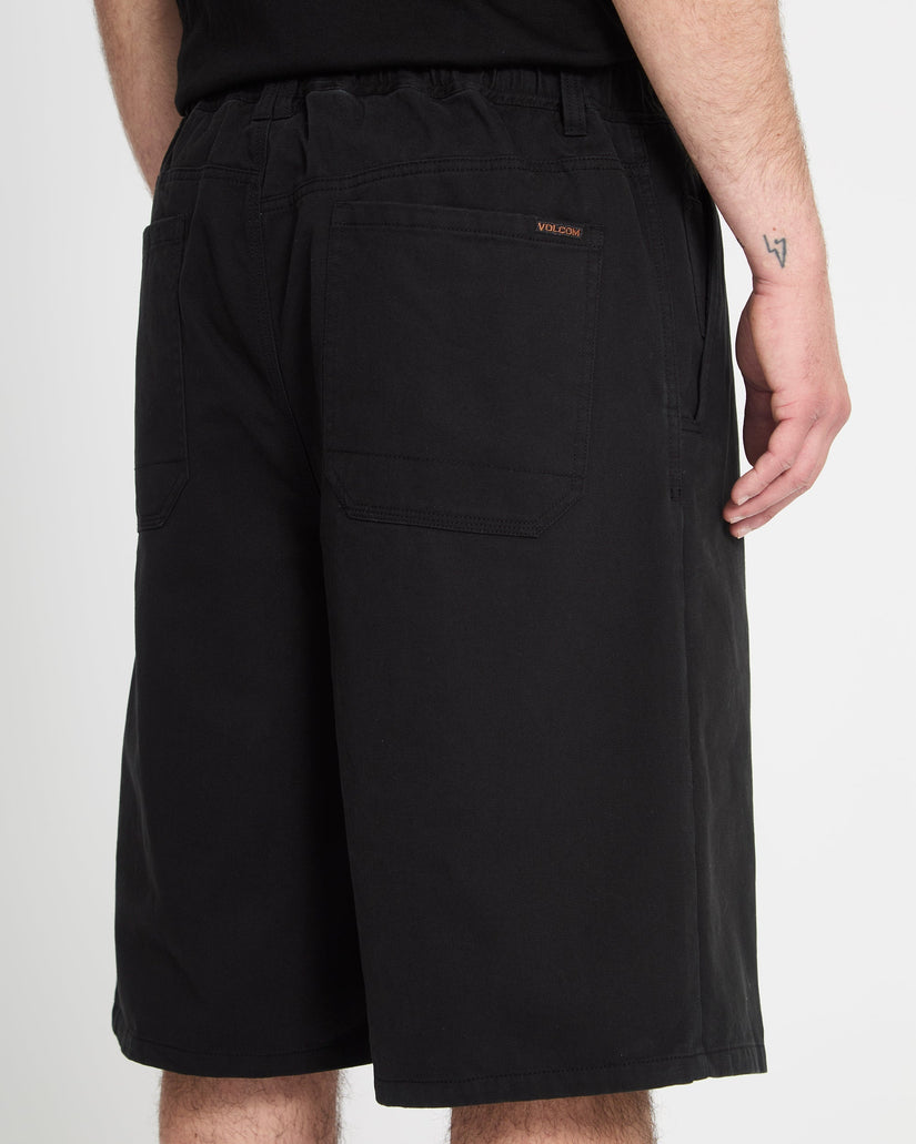 WALKSHORTS CHILLOW PLEAT 24" ELASTICATED WAIST VOLCOM thumbnail 4