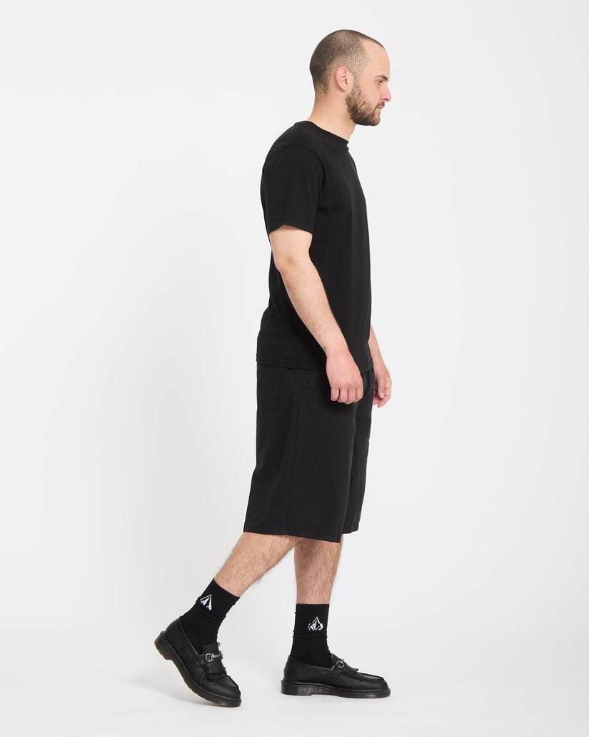 WALKSHORTS CHILLOW PLEAT 24" ELASTICATED WAIST VOLCOM thumbnail 5