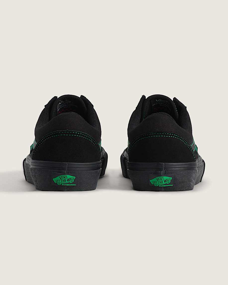 SKATE OLD SKOOL BLACK/BLACK/GREEN VANS thumbnail 4