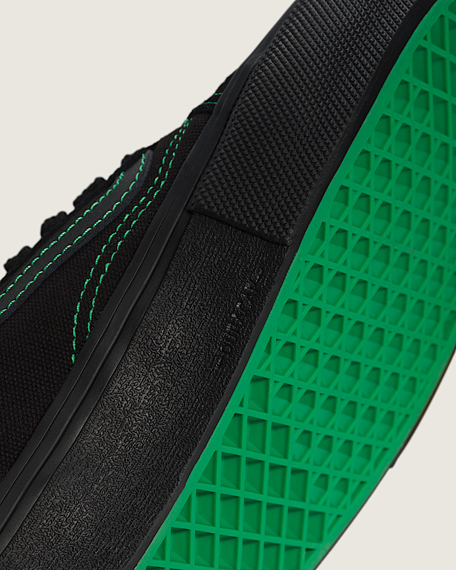 SKATE OLD SKOOL BLACK/BLACK/GREEN VANS thumbnail 6