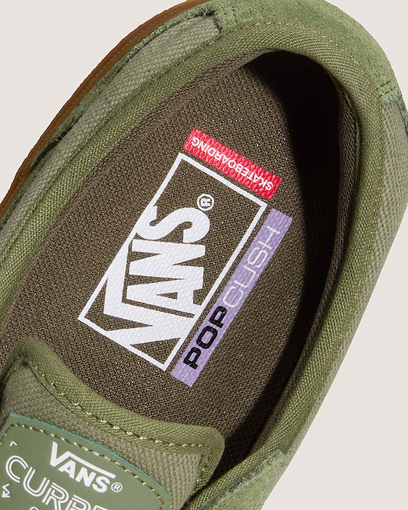SKATE CURREN CAPLES CREPE GREEN/GUM VANS thumbnail 5