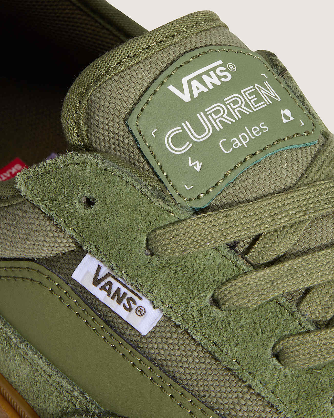 SKATE CURREN CAPLES CREPE GREEN/GUM VANS thumbnail 7