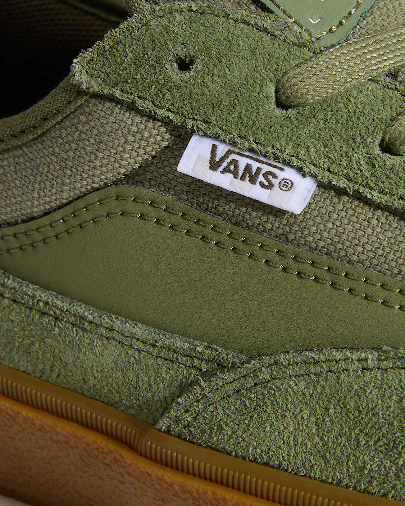 SKATE CURREN CAPLES CREPE GREEN/GUM VANS thumbnail 8