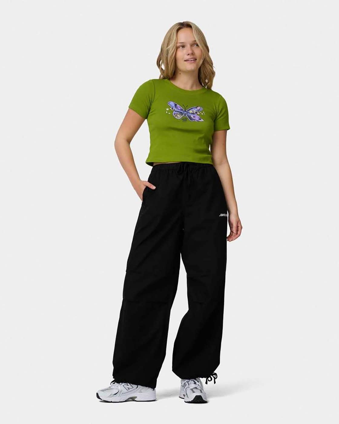 T-SHIRT WOMENS GALAXY BUTTERFLY SANTA CRUZ thumbnail 5