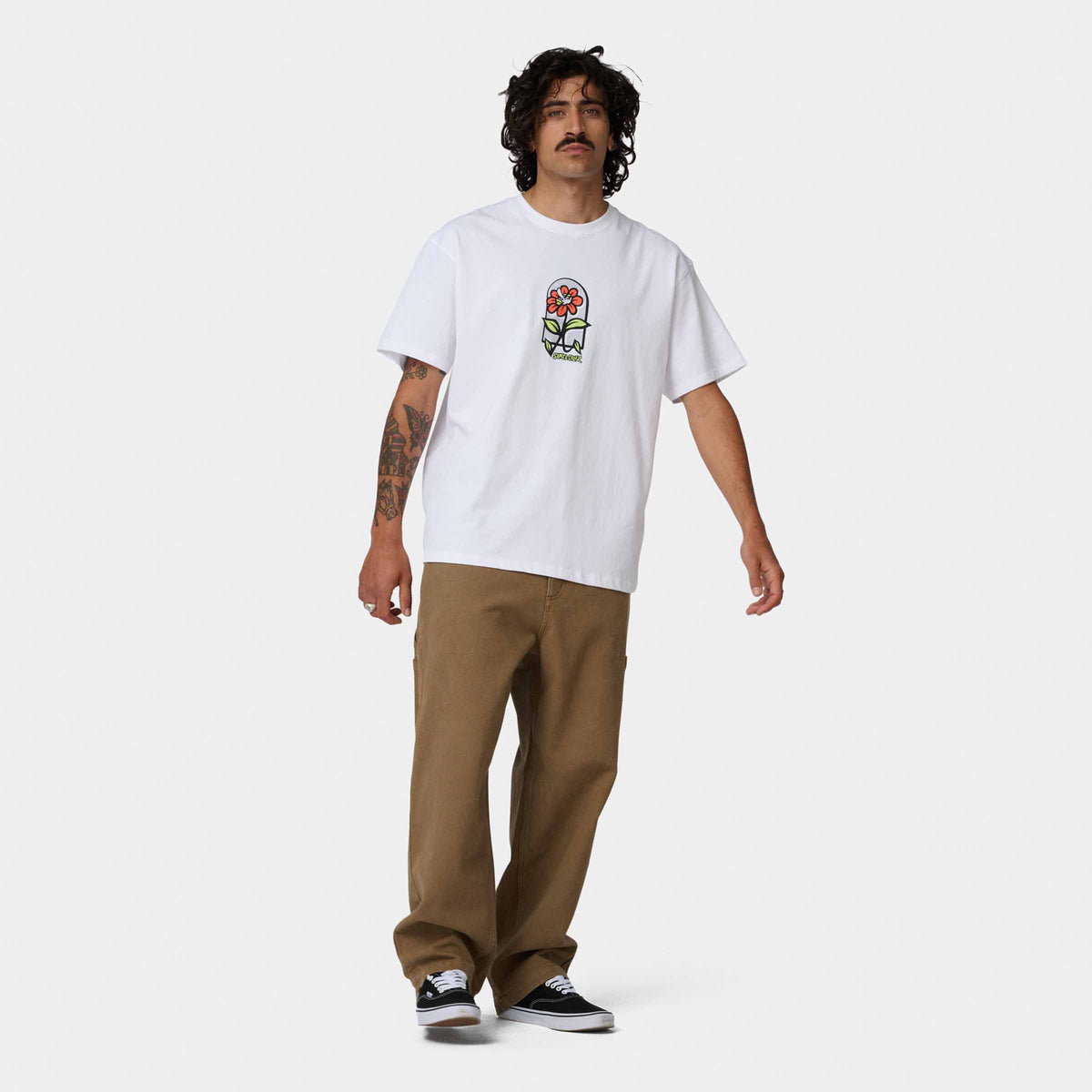 T-SHIRT DELFINO FLOWER GUY SANTA CRUZ thumbnail 5