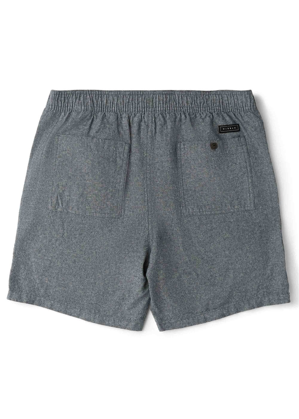 WALKSHORTS RAILS LINEN 18" ELASTIC VISSLA thumbnail 2