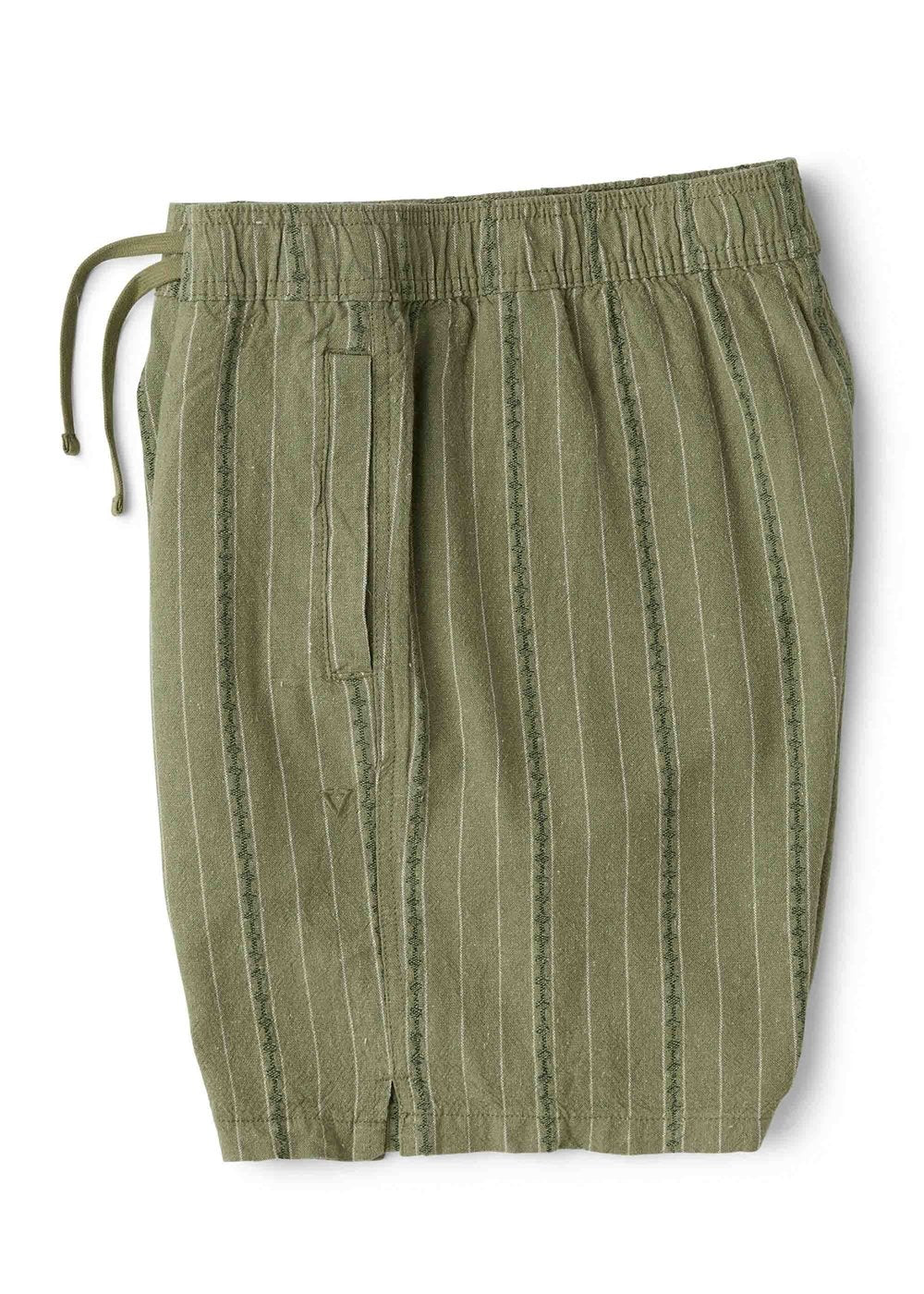 WALKSHORTS GRAD STRIPE 17" ELASTIC LINEN VISSLA thumbnail 3