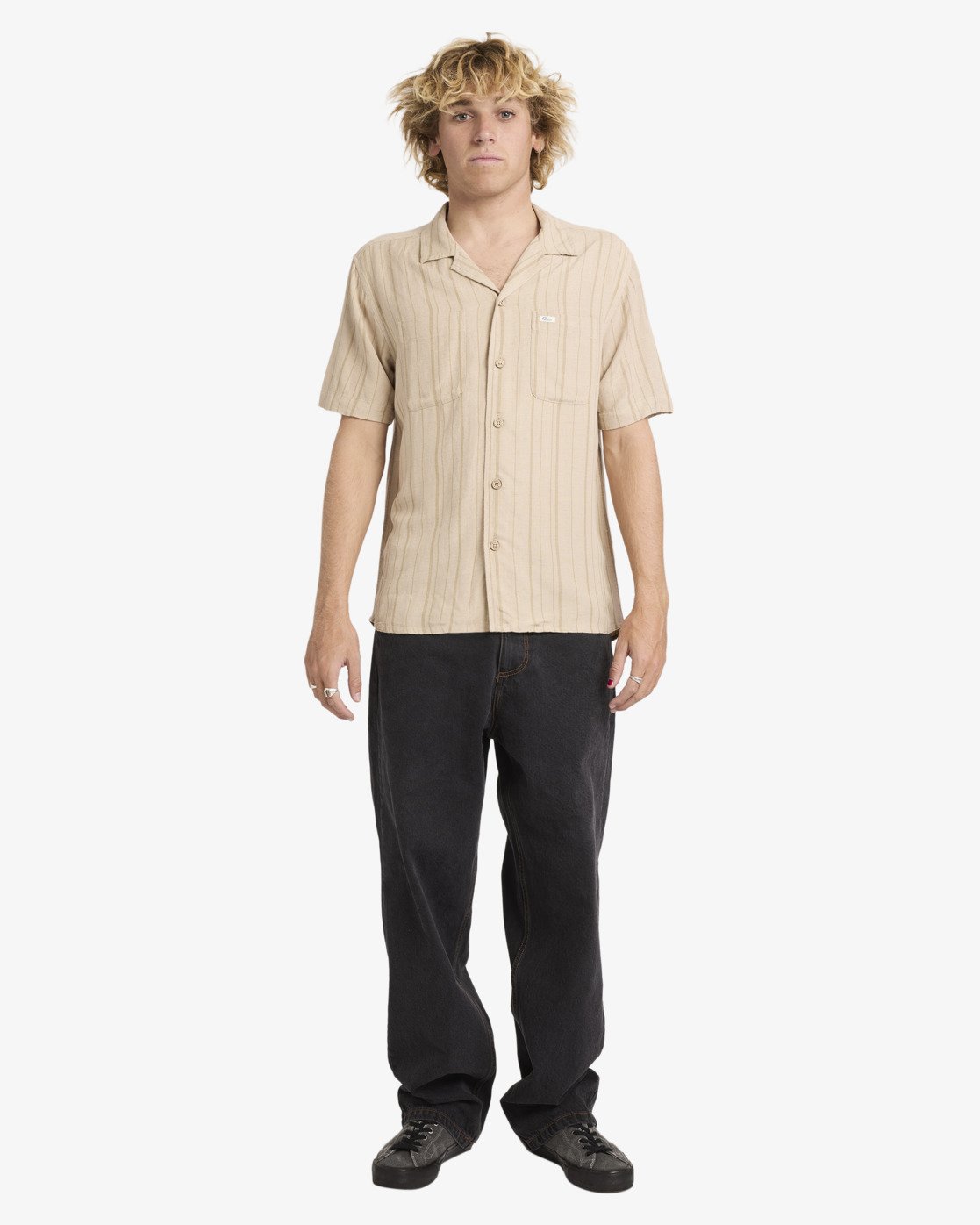 CAMISA EXOTICA STRIPE RVCA thumbnail 7