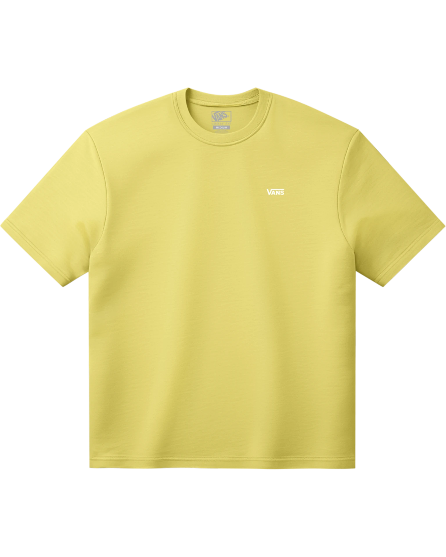 T-SHIRT LEFT CHEST SPACE YELLOW VANS