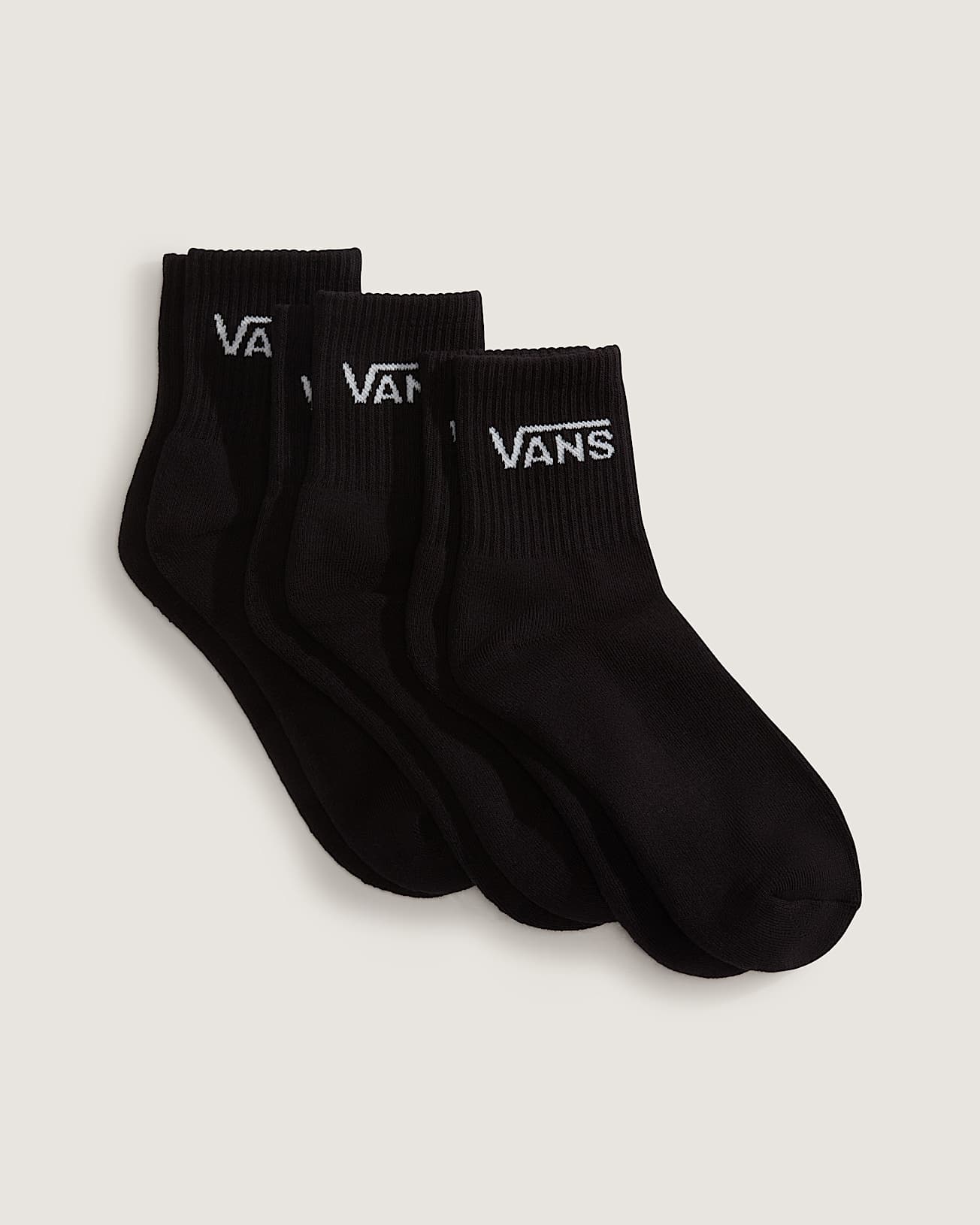 MEIAS CLASSIC HALF CREW BLACK VANS thumbnail 2