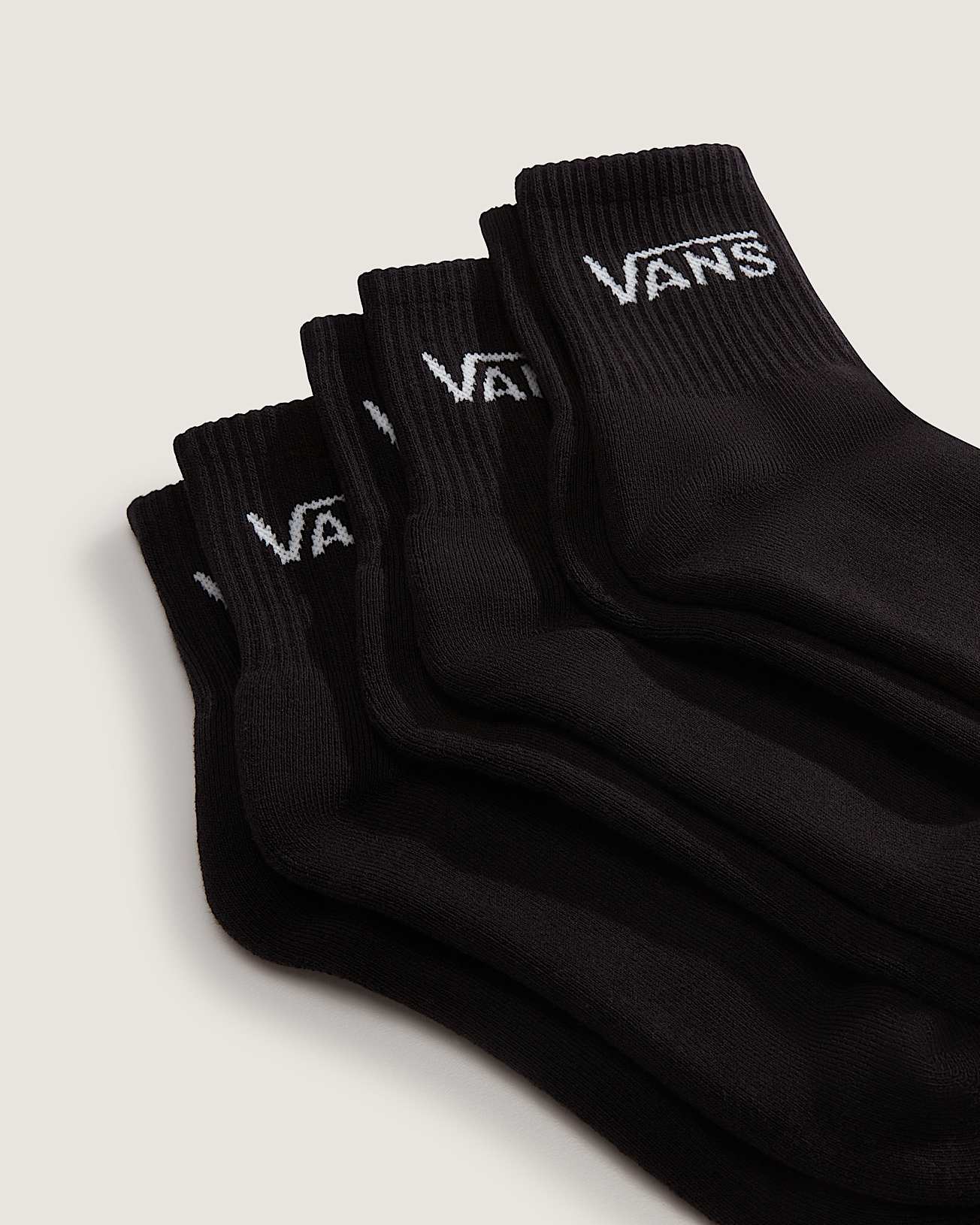 MEIAS CLASSIC HALF CREW BLACK VANS thumbnail 3