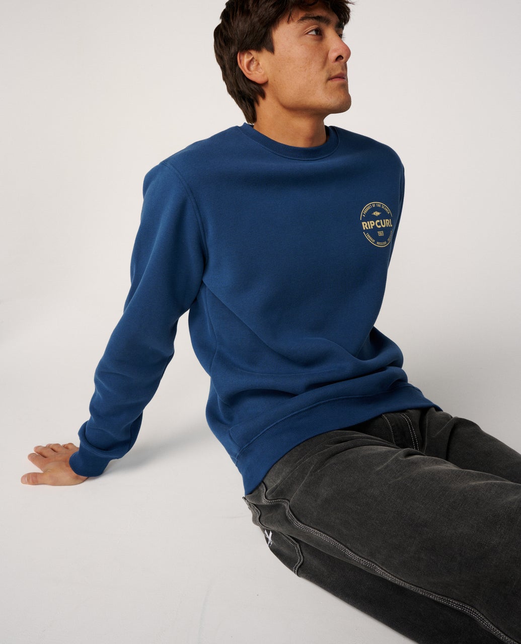 SWEATSHIRT STAPLE CREW RIP CURL thumbnail 4