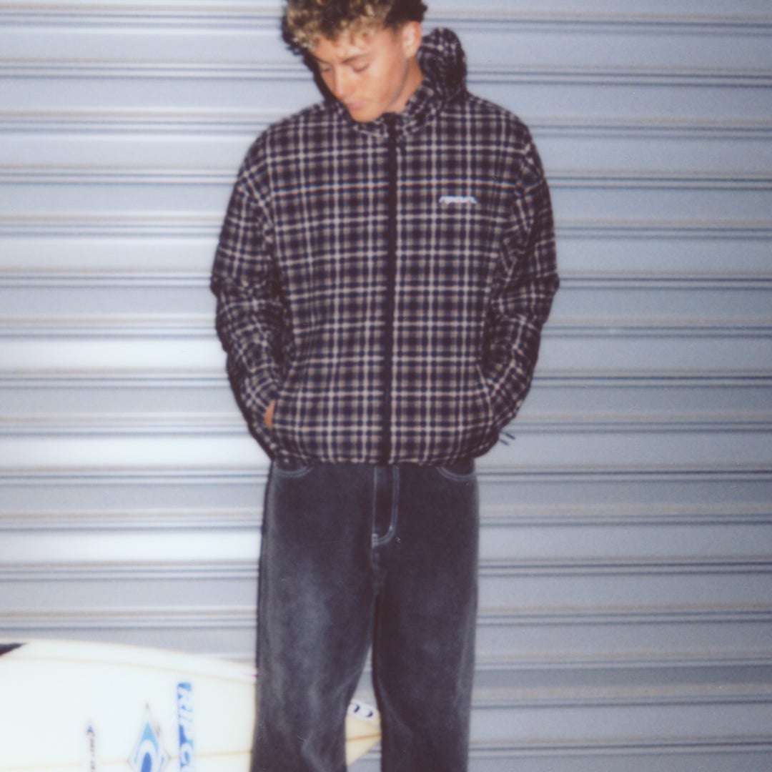 CASACO ARCHIVE DWR PLAID RIP CURL