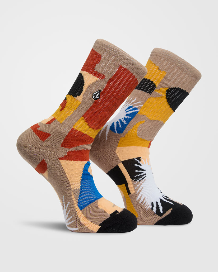 MEIAS PRINT MIXER 3PK VOLCOM thumbnail 5