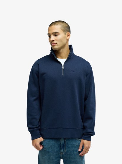 SWEAT SALT WATER QUARTER MEIO FECHO QUIKSILVER