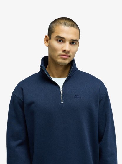 SWEAT SALT WATER QUARTER MEIO FECHO QUIKSILVER thumbnail 2