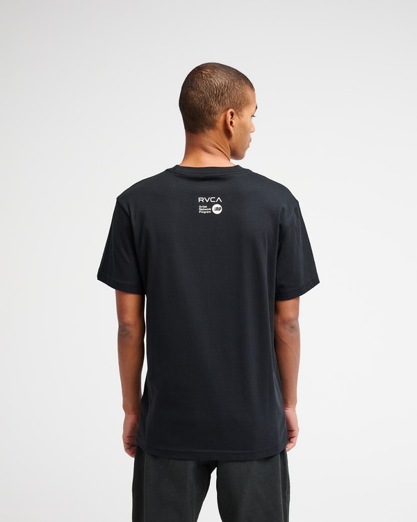 T-SHIRT SLEEPY SKELETON RVCA thumbnail 2