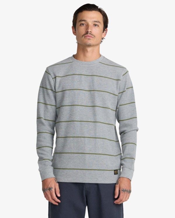 SWEAT DAYSHIFT THERMAL STRIPE RVCA