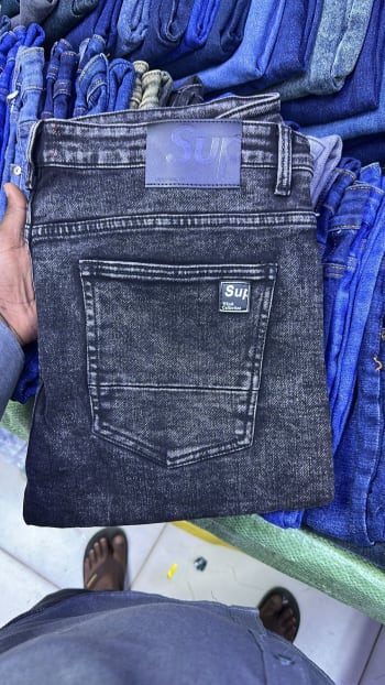 Stylish Black Denim Jeans