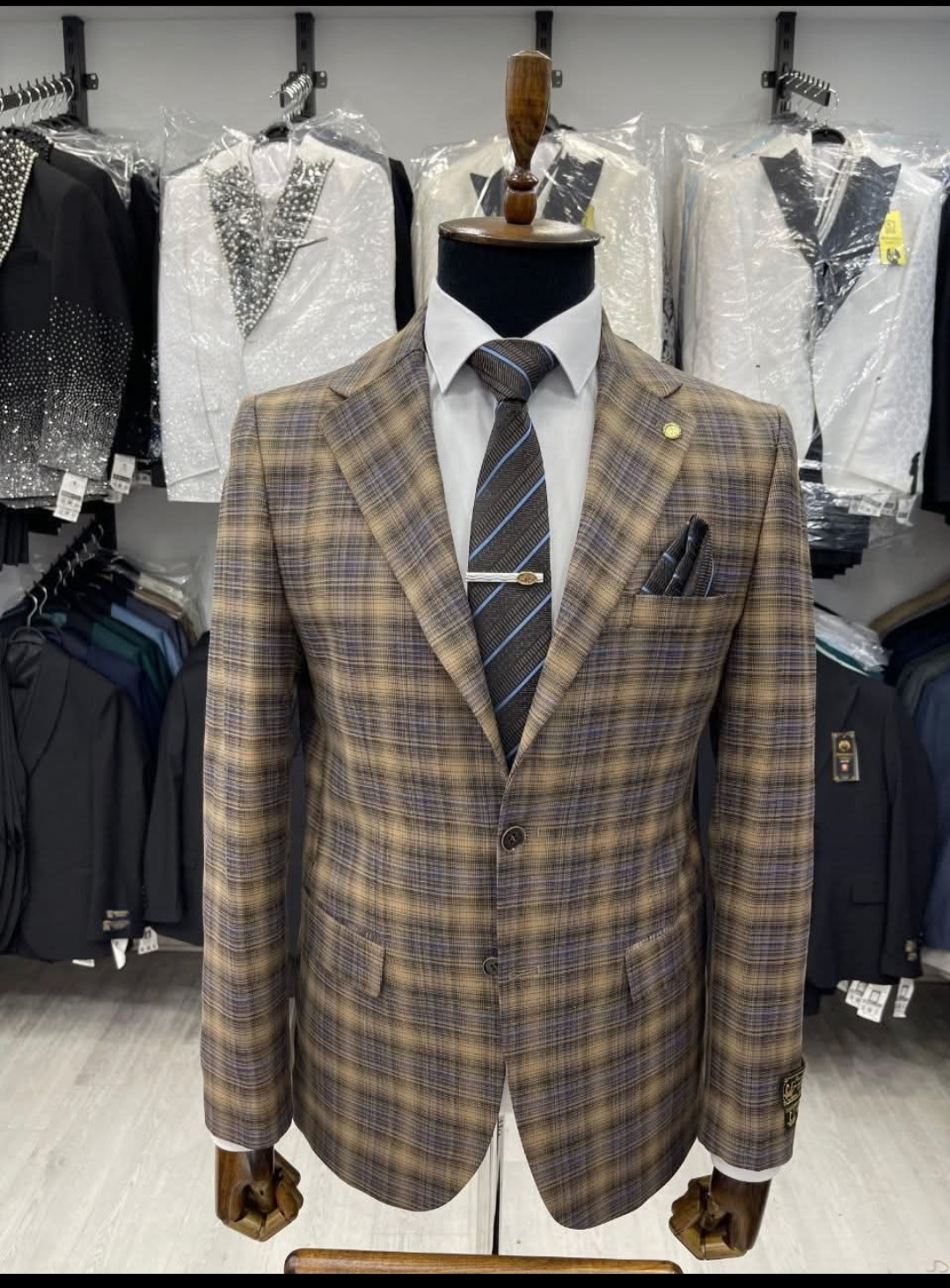 Mens woolen Pattern Coats