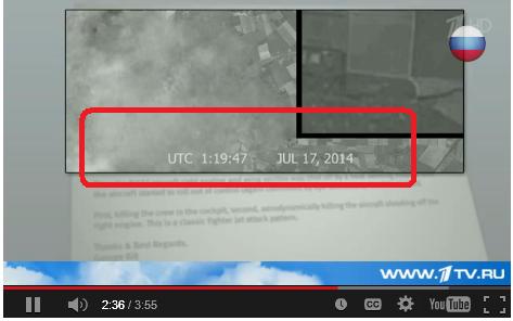 Timestamp on the image of an Su-25 shooting down MH17