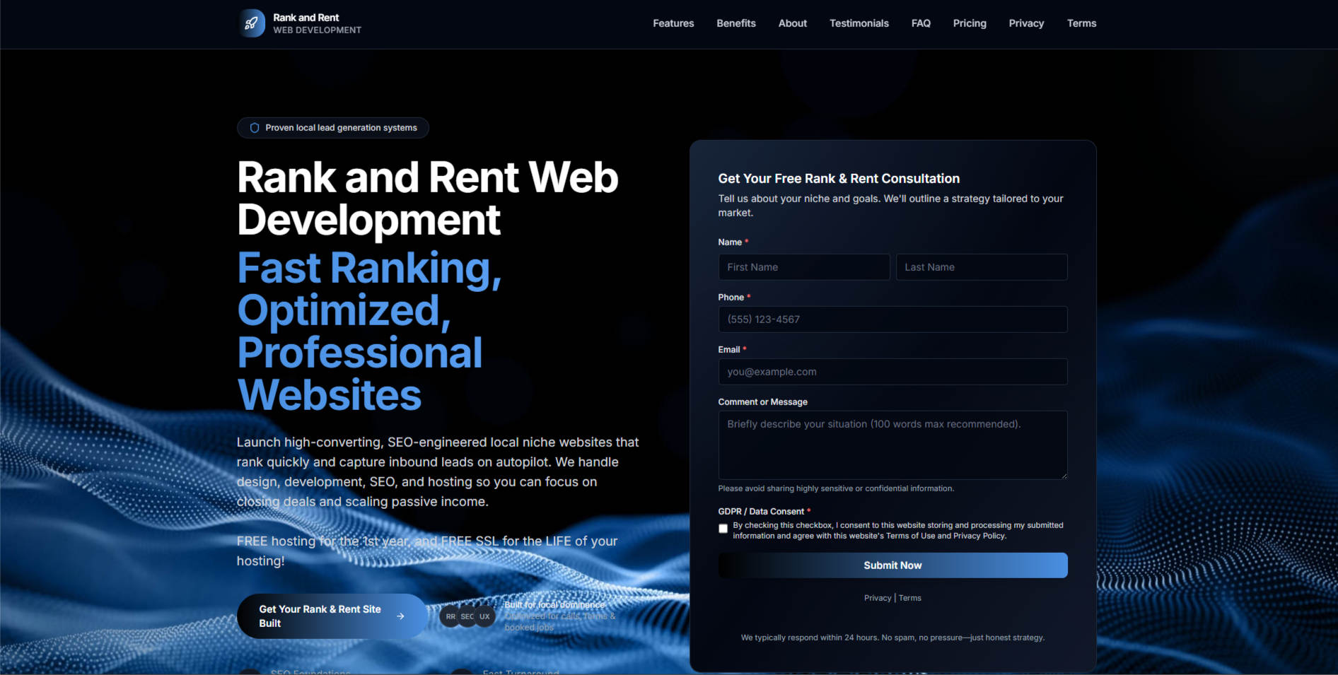 Rank & Rent Web Development