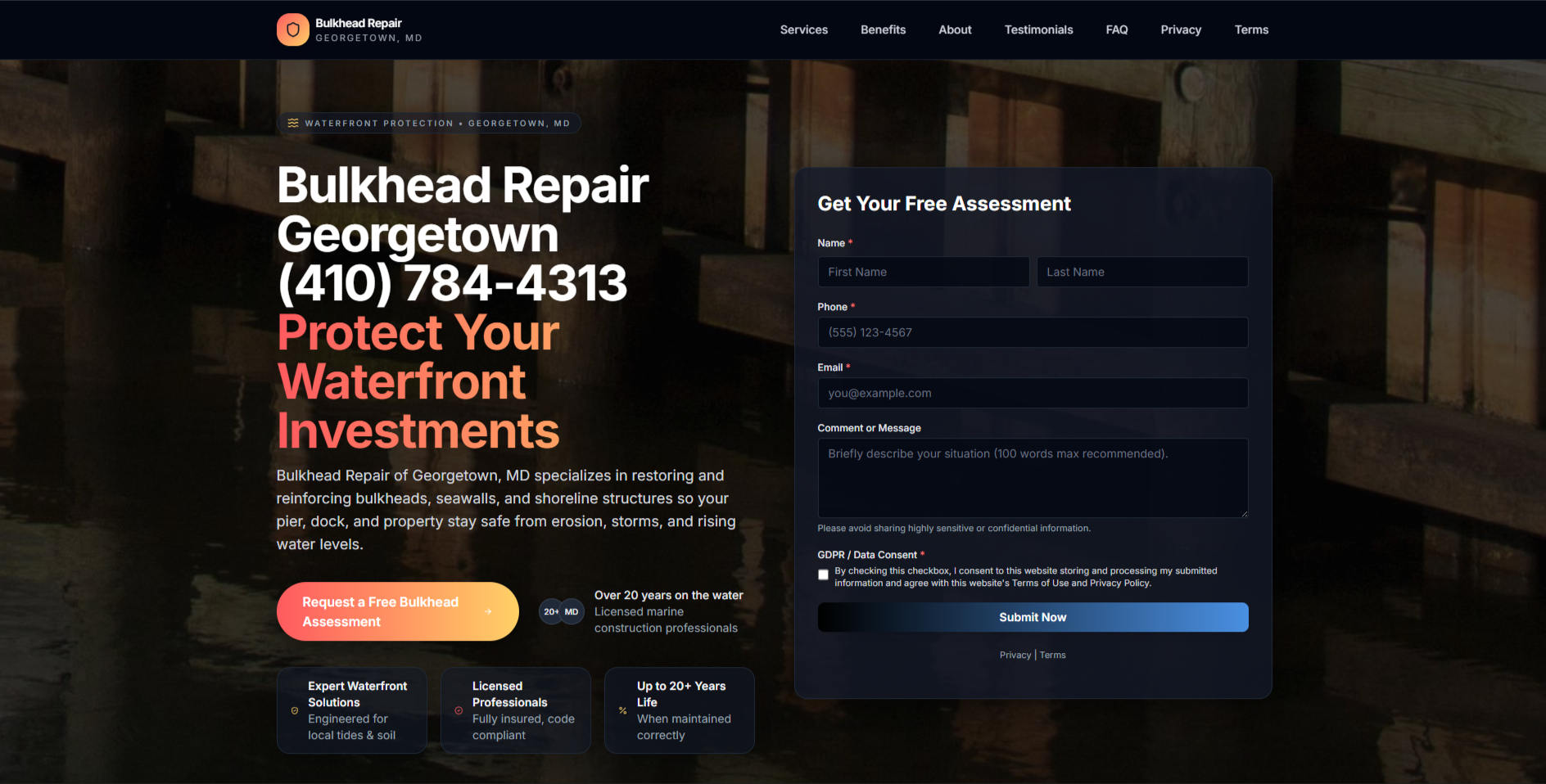 Bulkhead Repair Georgetown