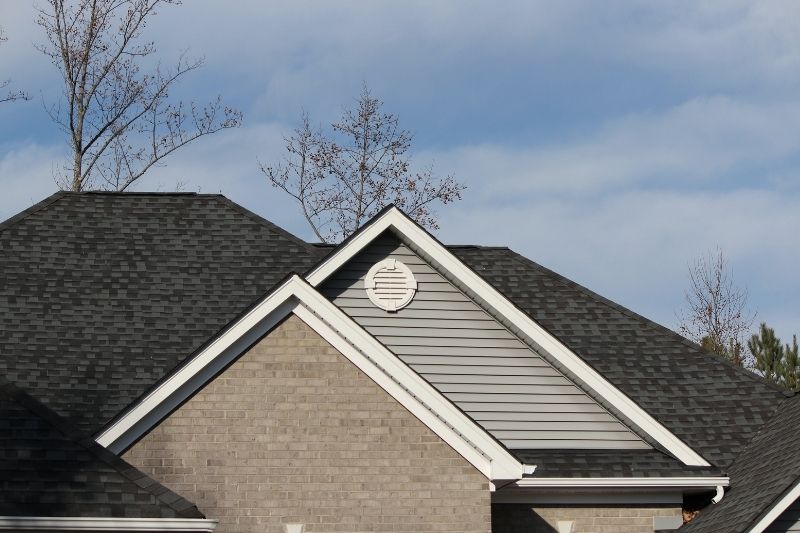 New roof installation on a residential home