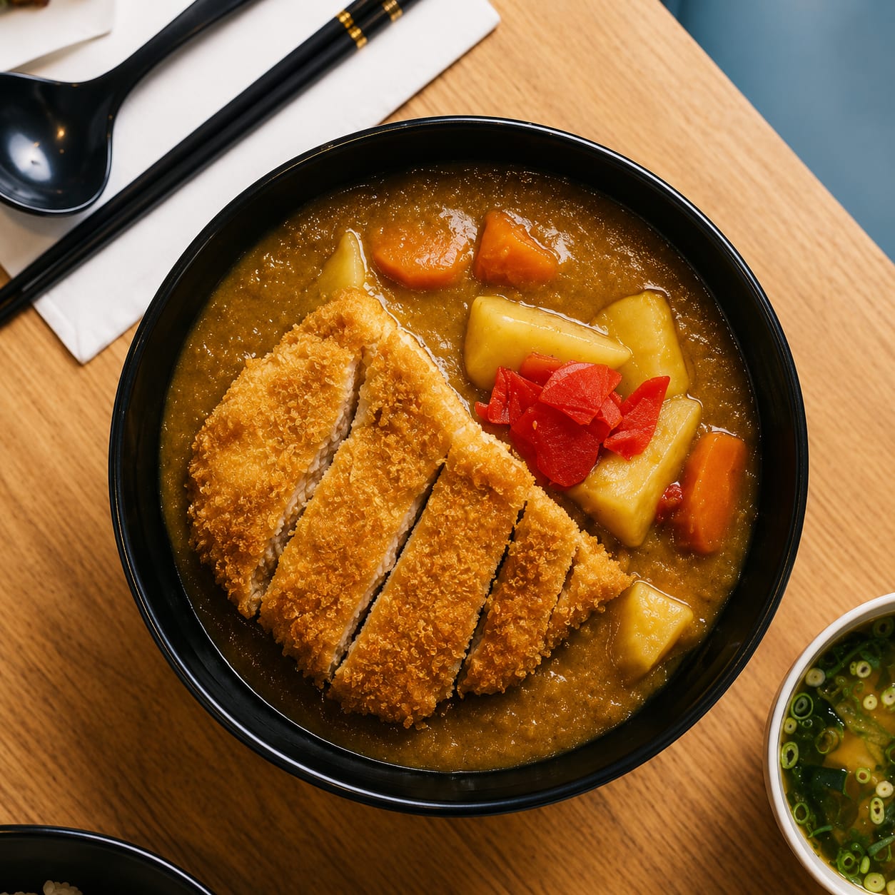Curry Katsu Don pork ηͺζ