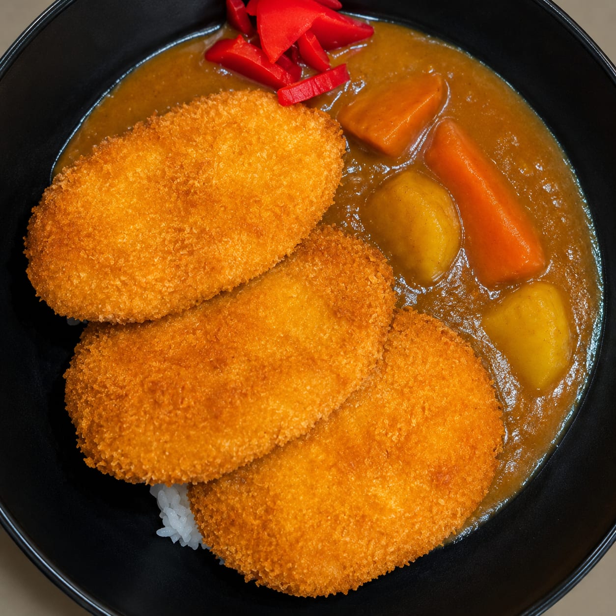 Curry Potato Croquette Don