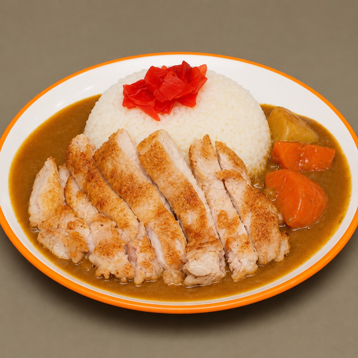 Curry Grill Chicken Don