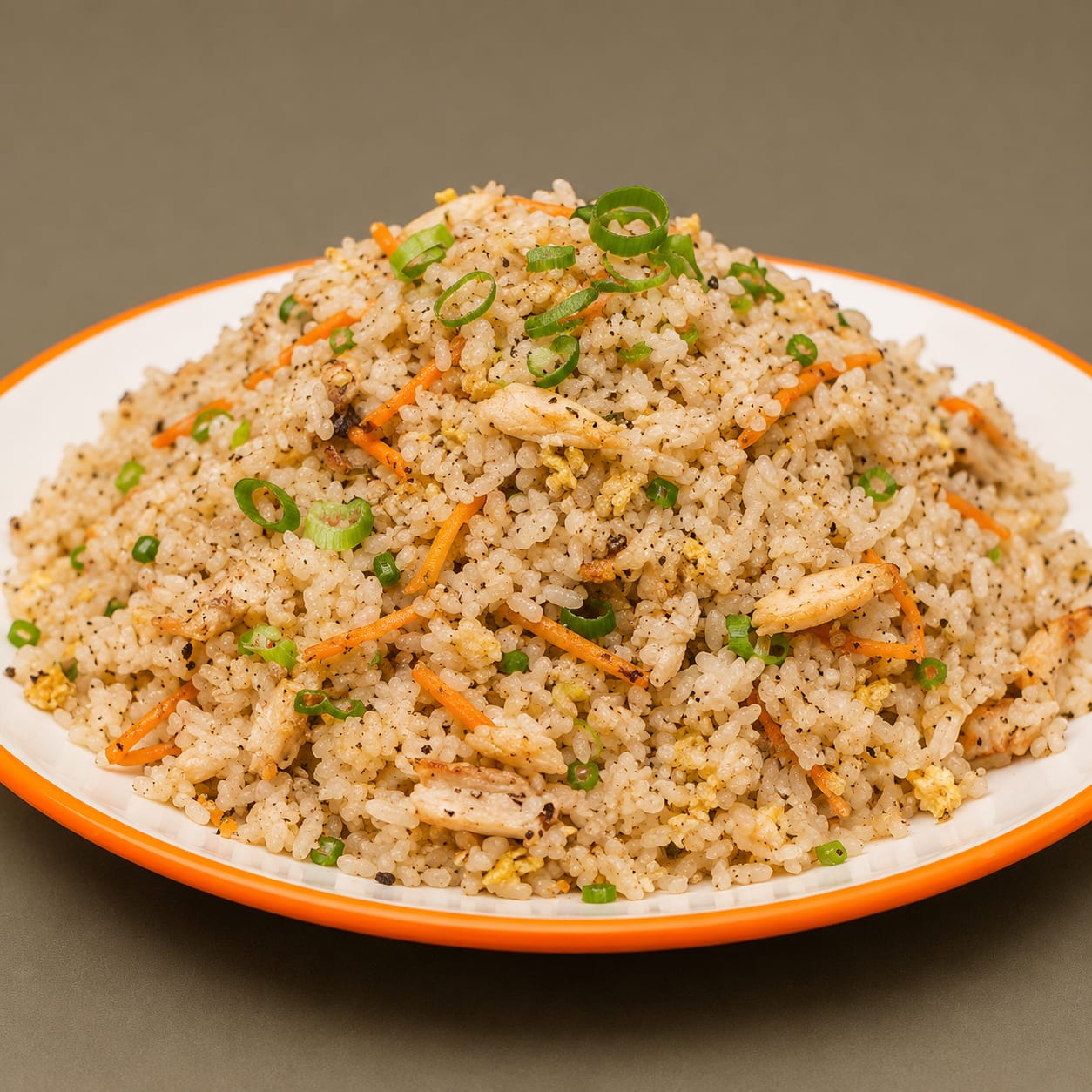 Truffle Chicken Fried Rice