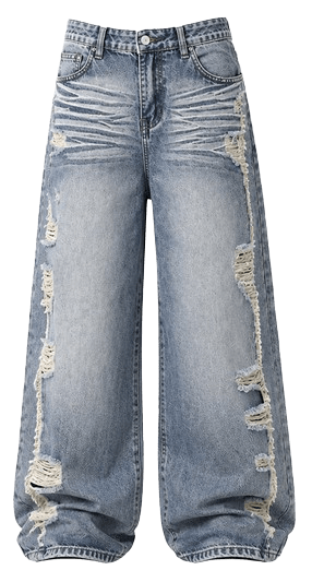 Baggy Distressed Jeans MCI-180