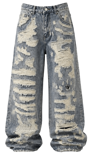 Baggy Distressed Jeans MCI-179