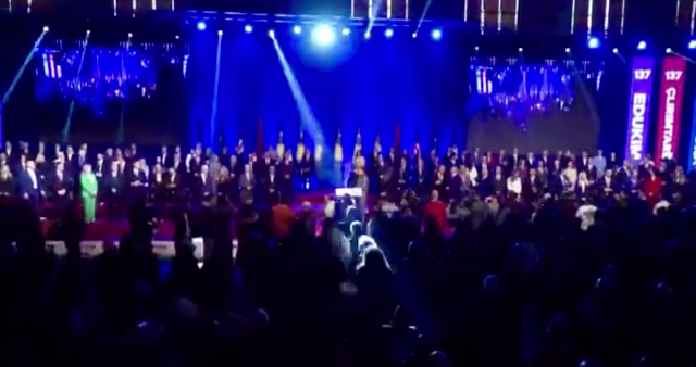 AAK- Nisma officially open the campaign at the 1 October hall in Pristina