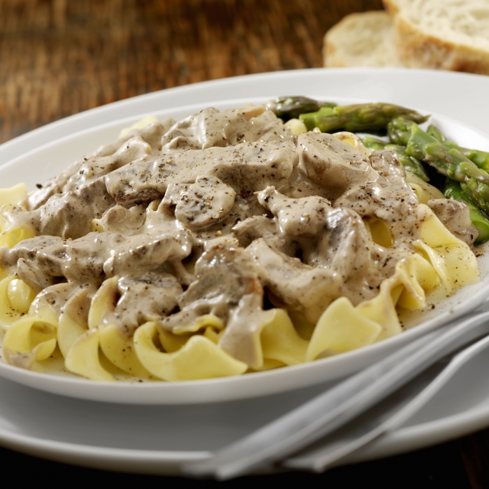 Stroganoff me Mish Viçi