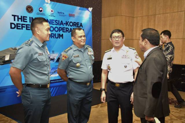 ASRENA KORMAR HADIRI ACARA THE INDONESIA-KOREA DEFENSE COOPERATION FORUM