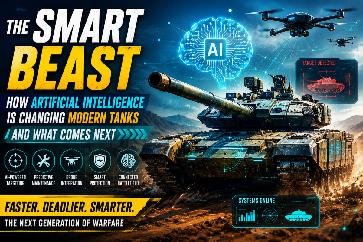 The Future of Warfare: How Artificial Intelligence is Transforming Modern Tanks