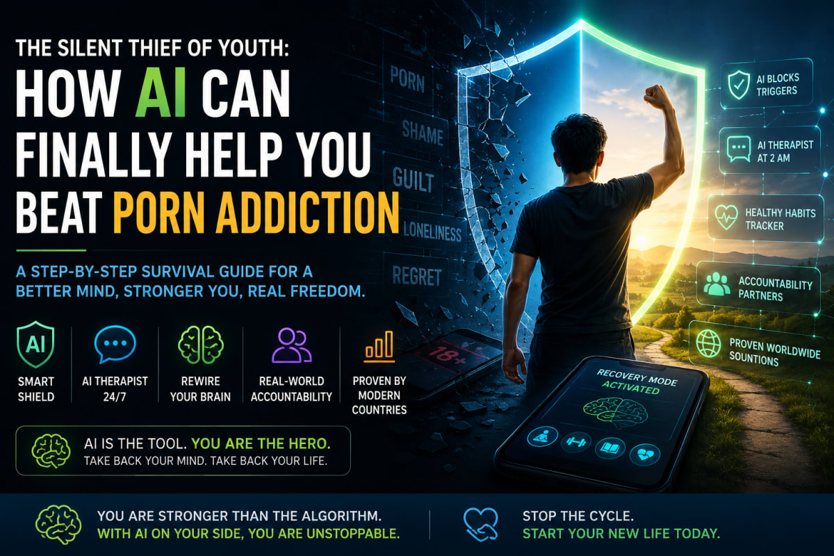 How AI Can Help You Overcome Porn Addiction: A Practical Recovery Guide for Youth